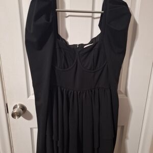 Selkie Caviar Boleyn Dress - L